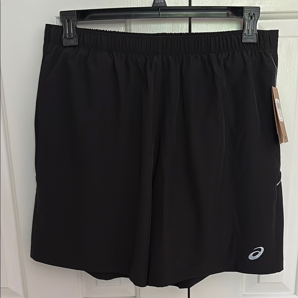 ASICS Men's Black Running Shorts